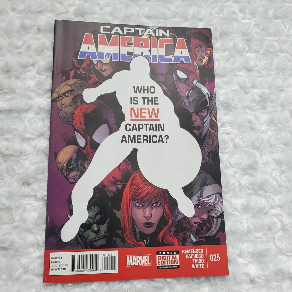 Marvel Comics Captain America #25 Single Issue Modern Age (1992-Now)